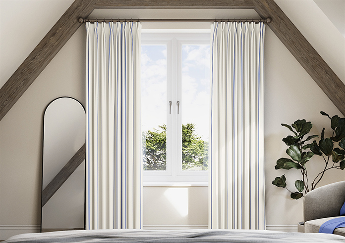 The British Stripe Co. Victoria, Bristol No.1 - Made to Measure Curtains - Image 3